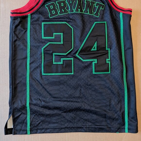 Headgear Classics Kobe Bryant Jersey #24 Black Mamba Grinch Size XS - Picture 5 of 7